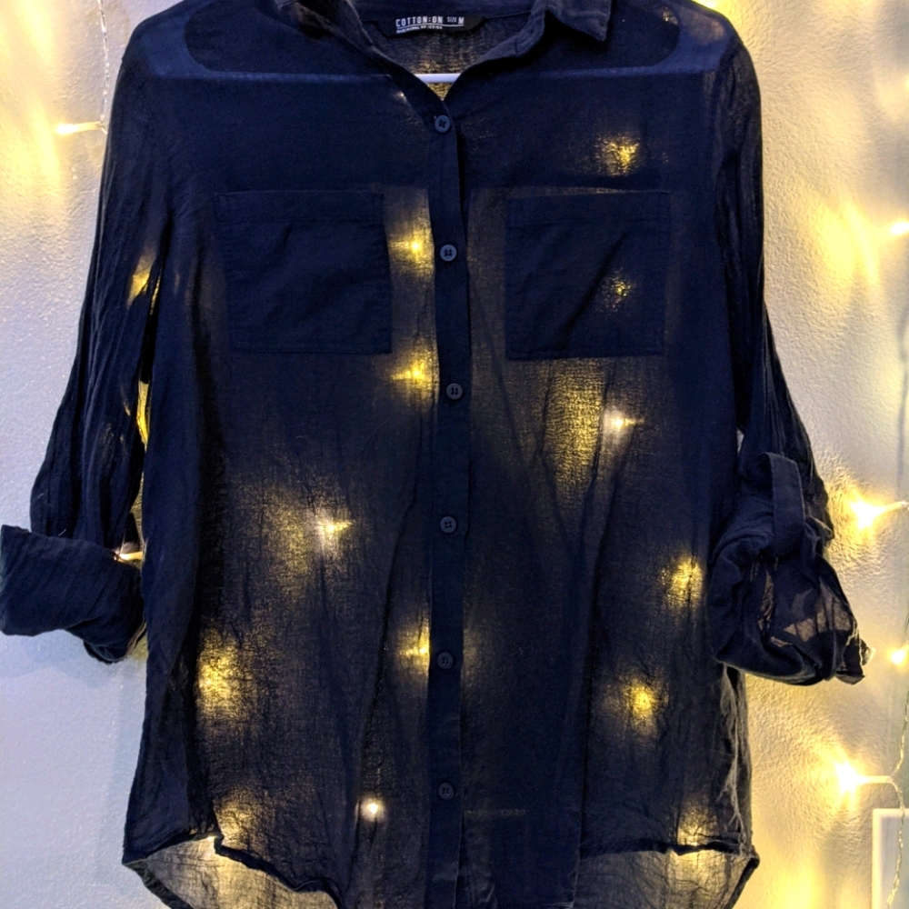 Cotton On cotton long sleeves button up